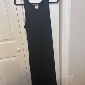 Lula Roe Dani Ribbed Maxi Dress sz XXL